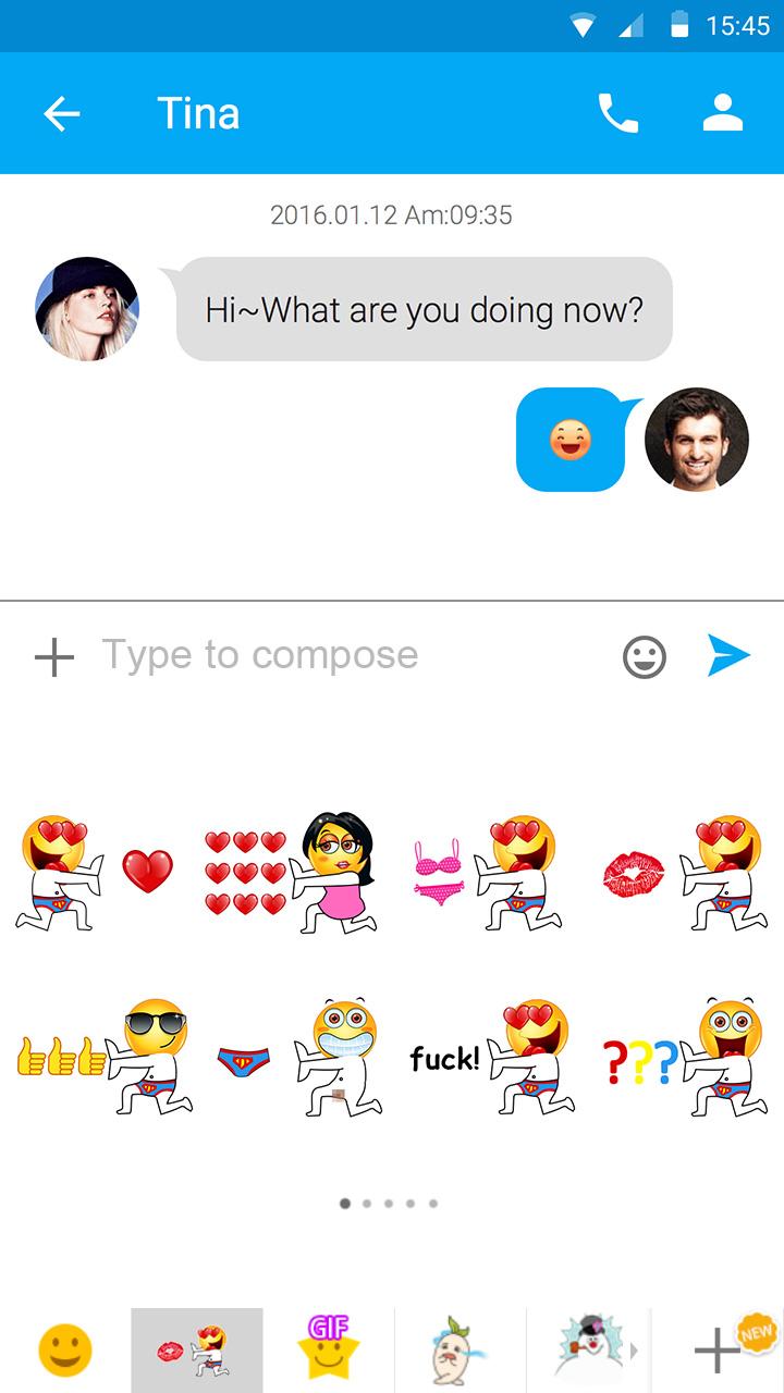 FREE-GOSMS TRIGGER MAN STICKER Screen 3