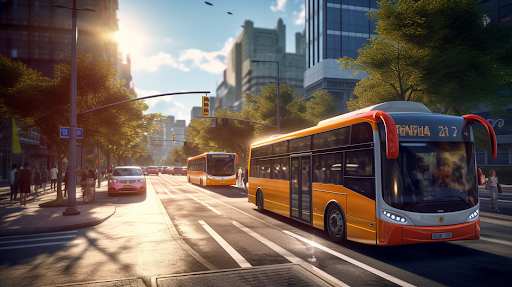 Screenshot Bus Simulator PVP Driving Game