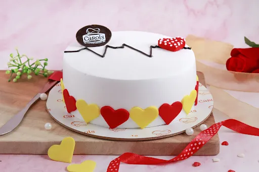 Valentine Special Vanilla Cake [500 Grams]