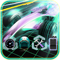 Neon Race Car Theme - Furious Race