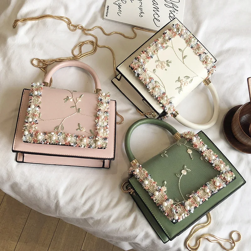 Nieuwe Frisse en Pure Kleur PU Satchel Handtas voor Zoete Meisjes - Charmante en Elegante Tas, Perfect voor Dagelijks Gebruik.