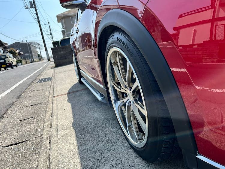 CX-5のBESPOKE 2色フォグ・レオンハルトイェーガー・ダックスガーデン　オーバーフェンダー・club CX-5・MazdaCamaradesに関するカスタム事例の投稿画像4枚目