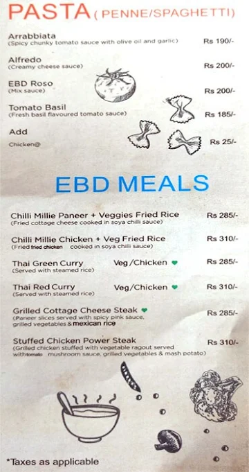 EK bata do menu 