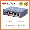 Switch Mạng 4 Cổng Poe Hikvision Ds - 3E0106P - E/M - Hàng Chính Hãng