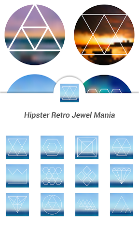 Hipster Retro Jewel Mania