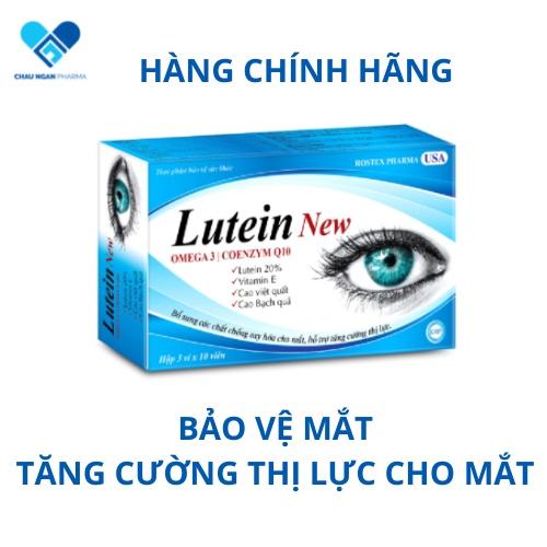 Viên Uống Bổ Mắt Lutein New - Tăng Cường Thị Lực - Ngừa Thoái Hóa Điểm Vàng - Rostex - Tủ Thuốc Bảo Châu