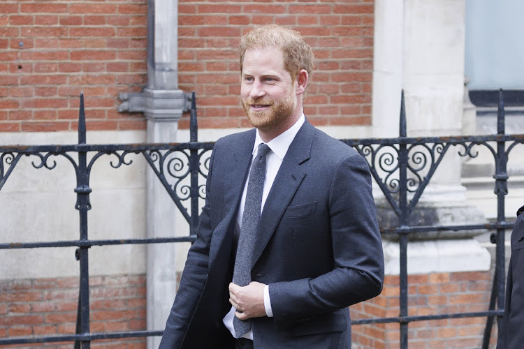 Prince Harry leaves the Royal Courts of Justice on March 28 2022 in London, England. Harry is one of several claimants in a lawsuit against Associated Newspapers, publisher of the Daily Mail.