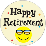 Happy Retirement: Card & Frame  Icon