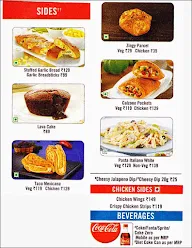 Domino's Pizza menu 5