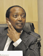 OPTIMISTIC: Patrick Motsepe has confidence in the future of platinum