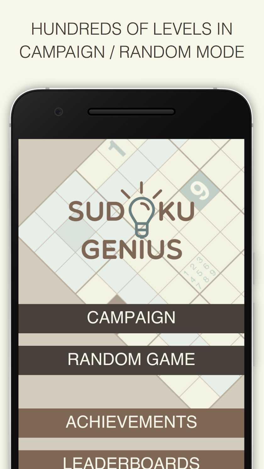 Sudoku Genius - Free Puzzle Screen 2