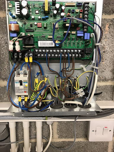 Heating panel for under floor and hot water plot 3 