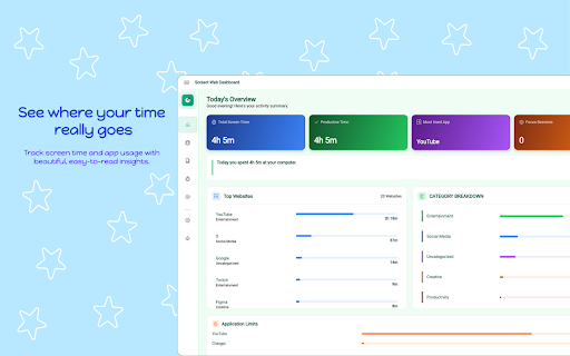 Scolect – Screen Time & Website Tracker screenshot 1