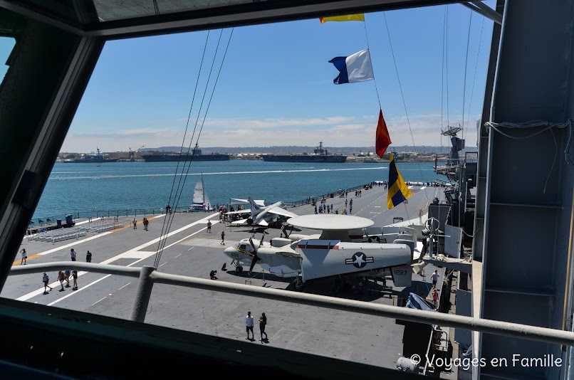 USS Midway -Passerelle