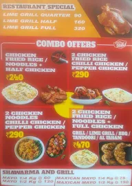 Shawarma & Grill menu 2