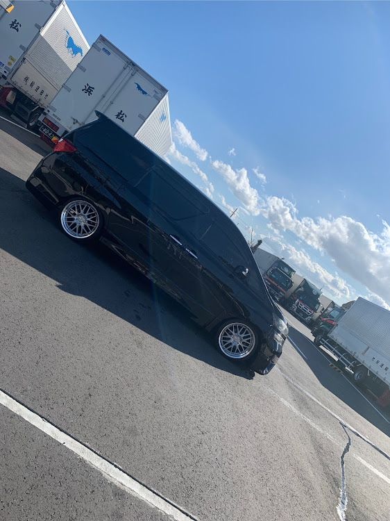 ヴェルファイアの車高調整・洗車に関するカスタム事例の投稿画像1枚目