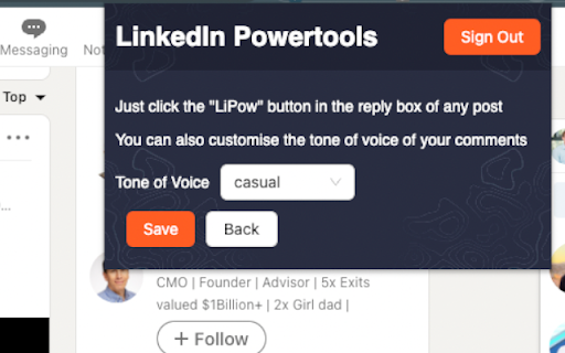 Linkedin Powertools