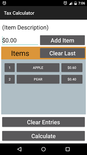 Tax Calculator