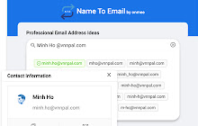 Name to Email by Onmee small promo image
