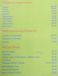 Shaap menu 4