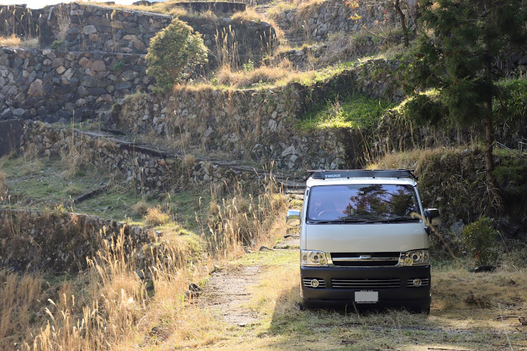 レジアスエースバンの奈良活・白屋集落跡地に関するカスタム事例の投稿画像4枚目