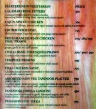 Charcoal Kitchen menu 2