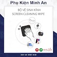 Bộ Khăn Lau Màn Hình Và Lấy Bụi Chuyên Dụng Cho Điện Thoại, Đồng Hồ, Mắt Kính Screen Cleaning Wipe Kit - Minh An Saigon