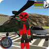 DeaPool Stickman Rope Hero - Street Gangster Fight icon