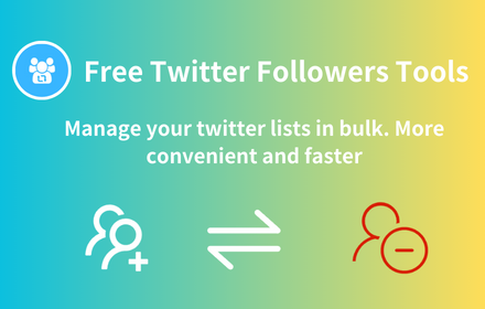 Free Twitter Followers Tools small promo image