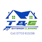 T&E Exterior Cleaning Logo