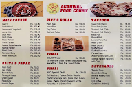 Agrawal Tea Stall menu 2