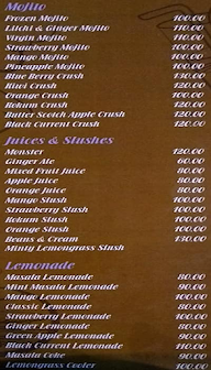 Bean's And Cream Cafe menu 7