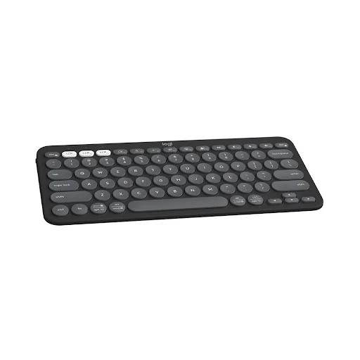 Bàn Phím Không Dây Logitech Pebble Keys 2 K380S Wireless/Bluetooth/Đen (Tonal Graphite) (920-011753)