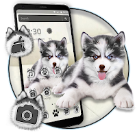 子犬ハスキー犬のテーマ Androidアプリ Applion