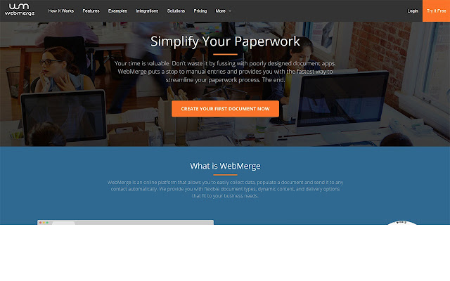 WebMerge - Populate Templates in Seconds