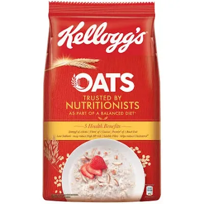 Kelloggs Kellogg'S Rolled Oats - 900 gm