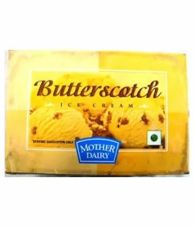 Mother Dairy Ice Cream - Butterscotch - 700 ml