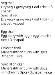 Ekta Snacks And Tiffins menu 1