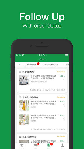 Screenshot Youngsia Purchase