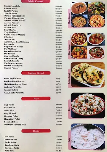 Pait Pooja menu 