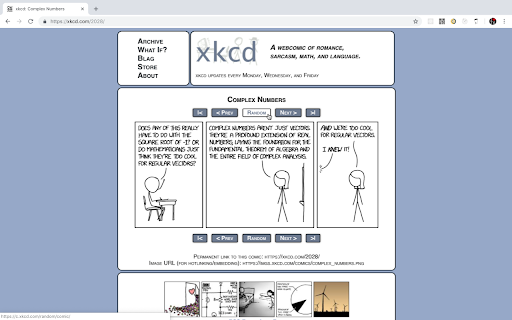 Improved xkcd Random Button