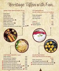 Chettinad Tiffun menu 2