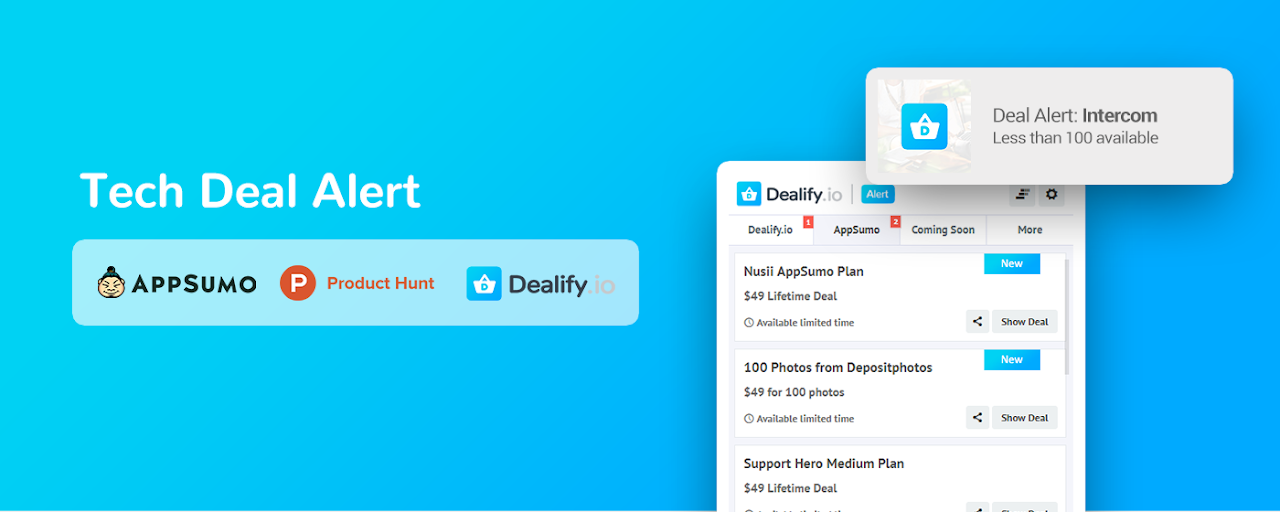 Lifetime Deal Alert for AppSumo & Dealify Preview image 2