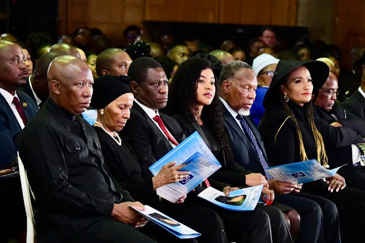 Politicians, businessmen and leaders from the legal fraternity gathered in Pretoria to bid farewell to Tiego Moseneke on Wednesday.