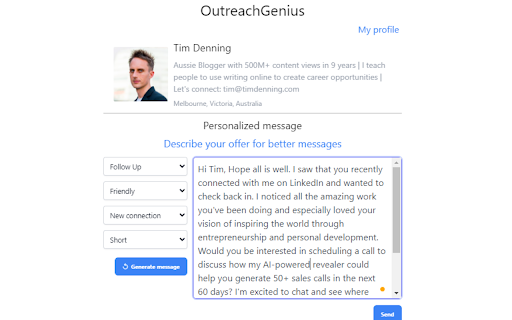 OutreachGenius