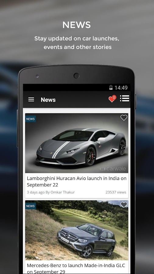 CarWale Search New, Used Cars  Android Apps on Google Play