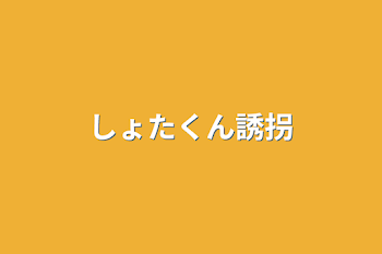 しょたくん誘拐