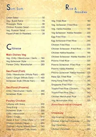 Naaz Restaurant menu 1