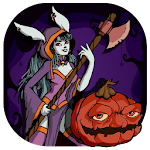 Cover Image of Скачать Spooky Halloween sms 1.2.01 APK