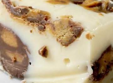 White Chocolate Reese's Fudge